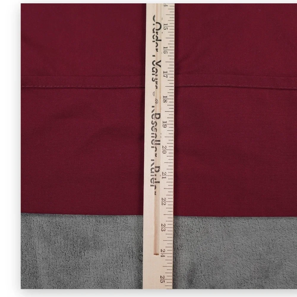 VTG Set of 3‎ Fame 3 Pocket Bib Apron Burgundy Green Made In USA